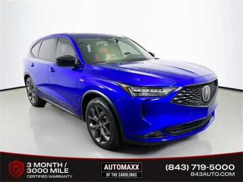 Blue 2023 Acura MDX A-Spec for sale in Summerville, SC