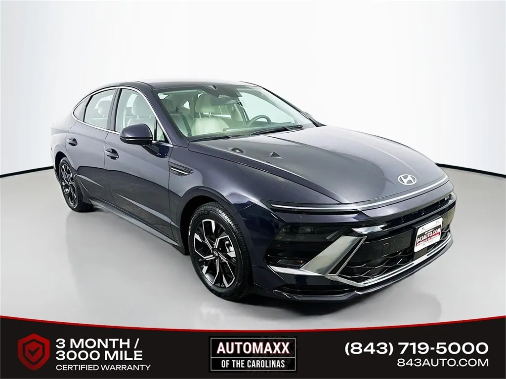 Blue 2024 Hyundai Sonata SEL for sale in Summerville, SC