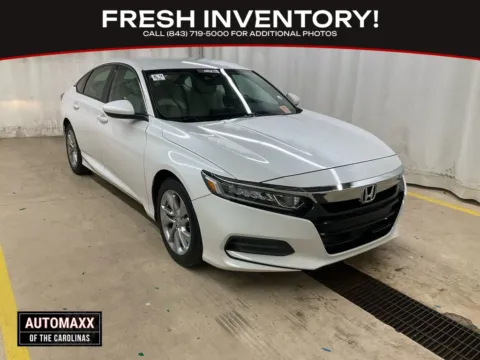 White 2018 Honda Accord LX for sale in Summerville, SC
