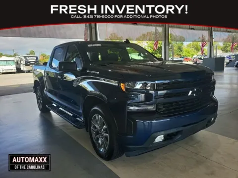 Blue 2020 Chevrolet Silverado 1500 RST for sale in Summerville, SC