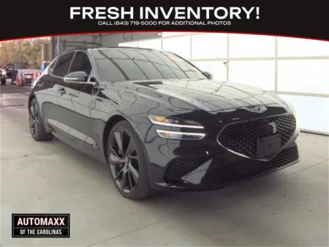 Black 2023 Genesis G70 3.3T for sale in Summerville, SC