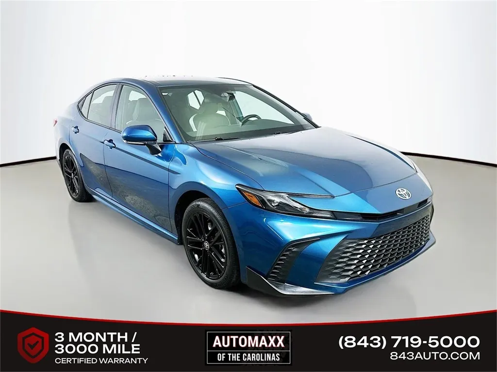 Blue 2025 Toyota Camry SE for sale in Summerville, SC