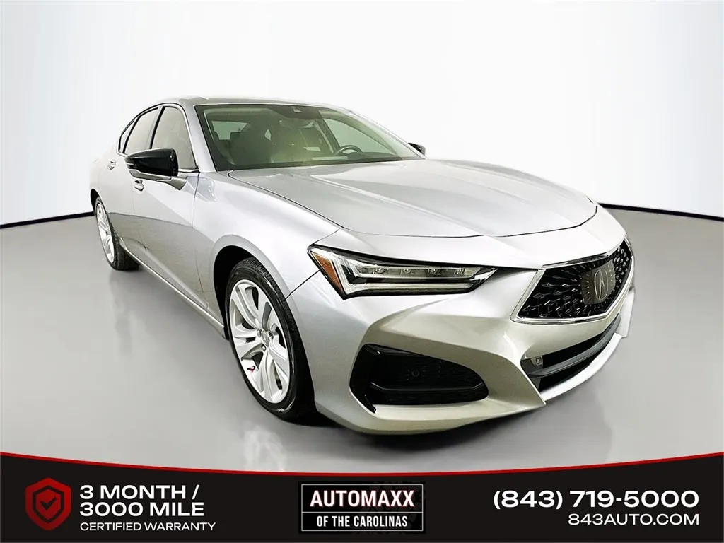 Silver 2021 Acura TLX Technology Package for sale in Summerville, SC