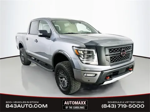 Gray 2024 Nissan Titan PRO-4X for sale in Summerville, SC