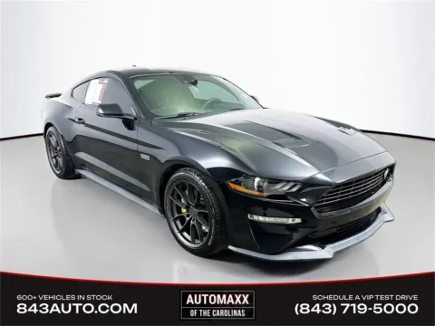 Black 2020 Ford Mustang EcoBoost Premium for sale in Summerville, SC