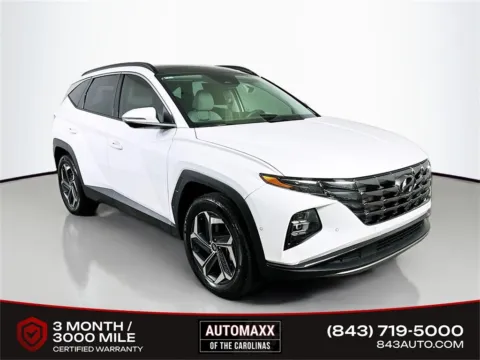 White 2024 Hyundai Tucson Hybrid Limited for sale in Summerville, SC