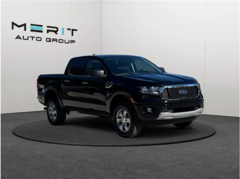 Black 2021 Ford Ranger SuperCrew XLT Pickup 4D 5 ft for sale in Jacksonville, FL