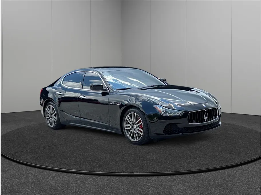Black 2015 Maserati Ghibli Sedan 4D for sale in Jacksonville, FL