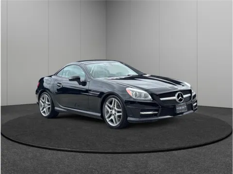 Black 2016 Mercedes-benz SLK 350 Roadster 2D for sale in Jacksonville, FL