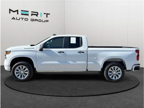 More photos of 2022 Chevrolet Silverado 1500 Double Cab Custom Pickup 4D 6 1/2 ft at Merit Auto Group Lem Turner, FL