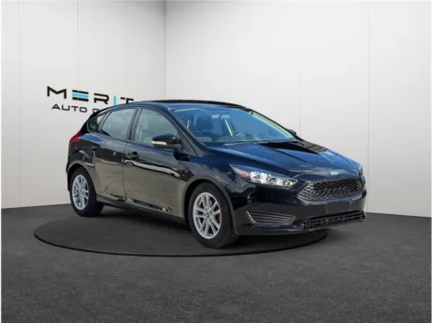 Black 2017 Ford Focus SE Hatchback 4D for sale in Jacksonville, FL