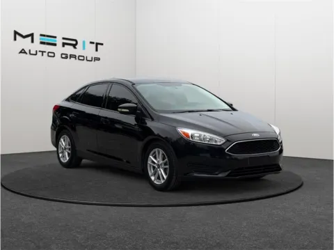Black 2016 Ford Focus SE Sedan 4D for sale in Jacksonville, FL