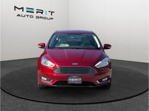 Another view of 2017 Ford Focus Titanium Hatchback 4D for sale in Jacksonville, FL at Merit Auto Group Lem Turner