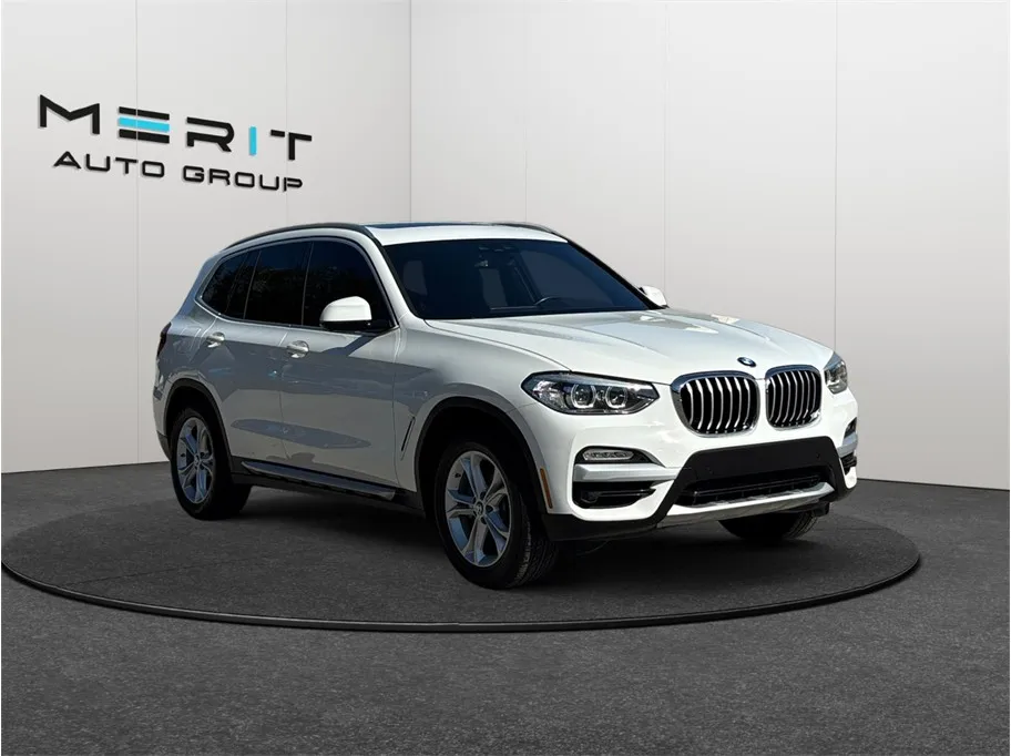 White 2019 BMW X3 sDrive30i Sport Utility 4D for sale in Jacksonville, FL