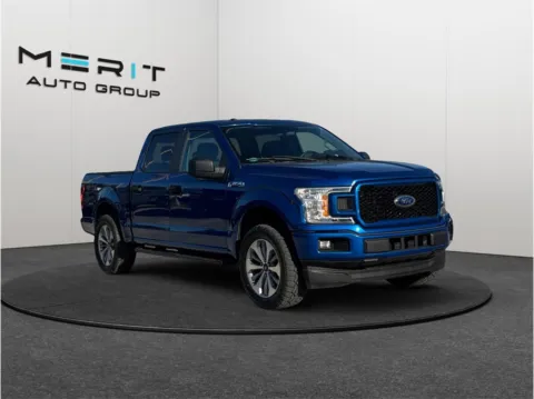 Blue 2018 Ford F-150 SuperCrew Cab XL Pickup 4D 5 1/2 ft for sale in Jacksonville, FL