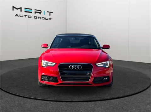 Another view of 2016 Audi A5 Premium Plus Cabriolet 2D for sale in Jacksonville, FL at Merit Auto Group Lem Turner