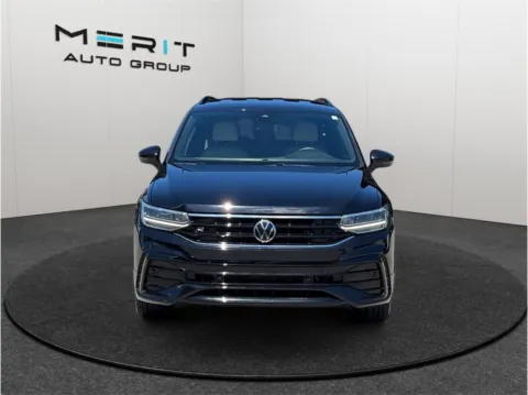 Another view of 2022 Volkswagen Tiguan SE R-Line Black Sport Utility 4D for sale in Jacksonville, FL at Merit Auto Group Lem Turner