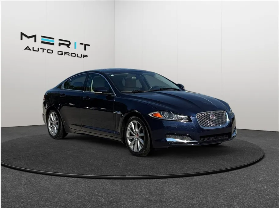 Blue 2015 Jaguar XF Premium Sedan 4D for sale in Jacksonville, FL