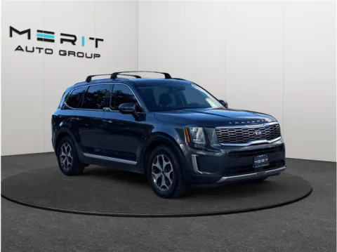 Gray 2021 Kia Telluride EX Sport Utility 4D for sale in Jacksonville, FL