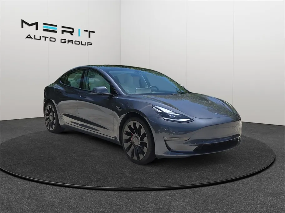 Gray 2023 Tesla Model 3 Performance Sedan 4D for sale in Jacksonville, FL