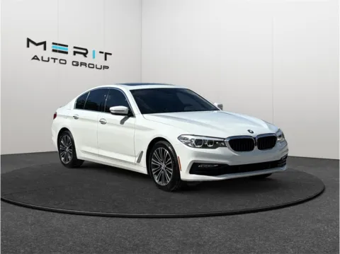 White 2018 BMW 5 Series 540i Sedan 4D for sale in Jacksonville, FL