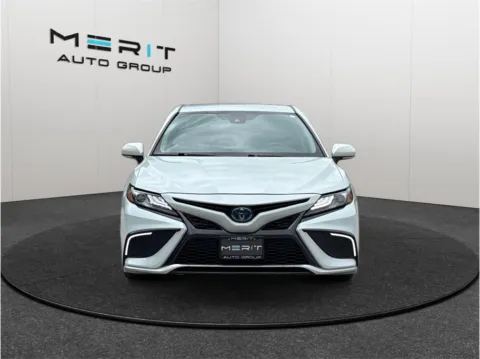 Another view of 2022 Toyota Camry Hybrid XSE Sedan 4D for sale in Jacksonville, FL at Merit Auto Group Lem Turner