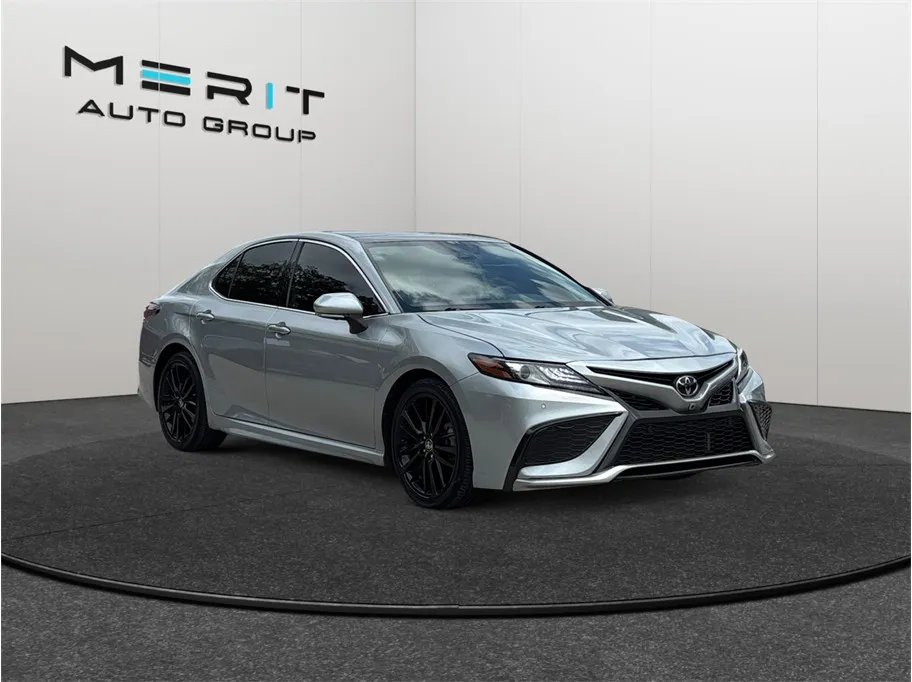 Silver 2023 Toyota Camry XSE Sedan 4D for sale in Jacksonville, FL