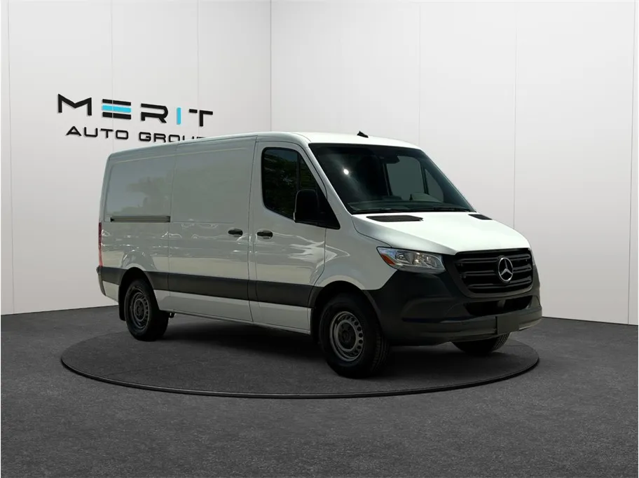 White 2024 Mercedes-benz Sprinter 2500 Cargo Standard Roof w/144 WB Van 3D for sale in Jacksonville, FL