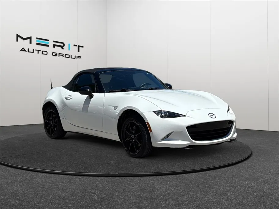 White 2020 Mazda MX-5 Miata Sport Convertible 2D for sale in Jacksonville, FL