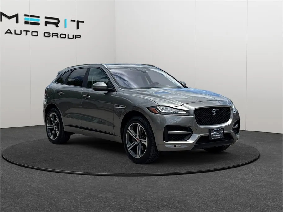 Gray 2018 Jaguar F-PACE 25t R-Sport SUV 4D for sale in Jacksonville, FL