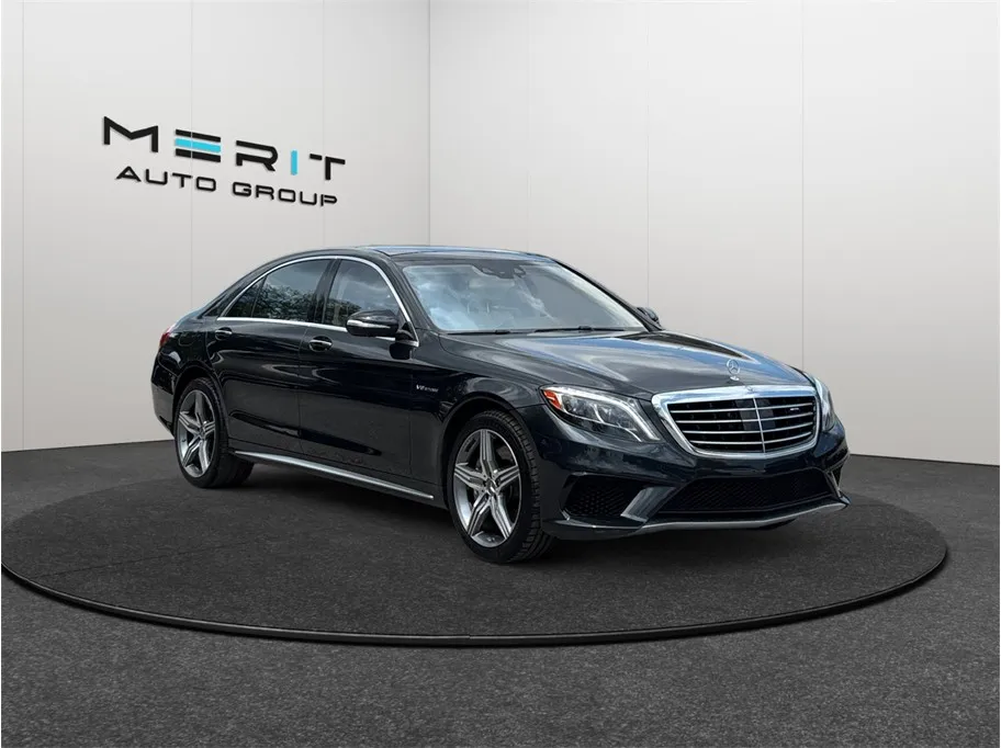 Black 2015 Mercedes-benz S-Class S 63 AMG 4MATIC Sedan 4D for sale in Jacksonville, FL