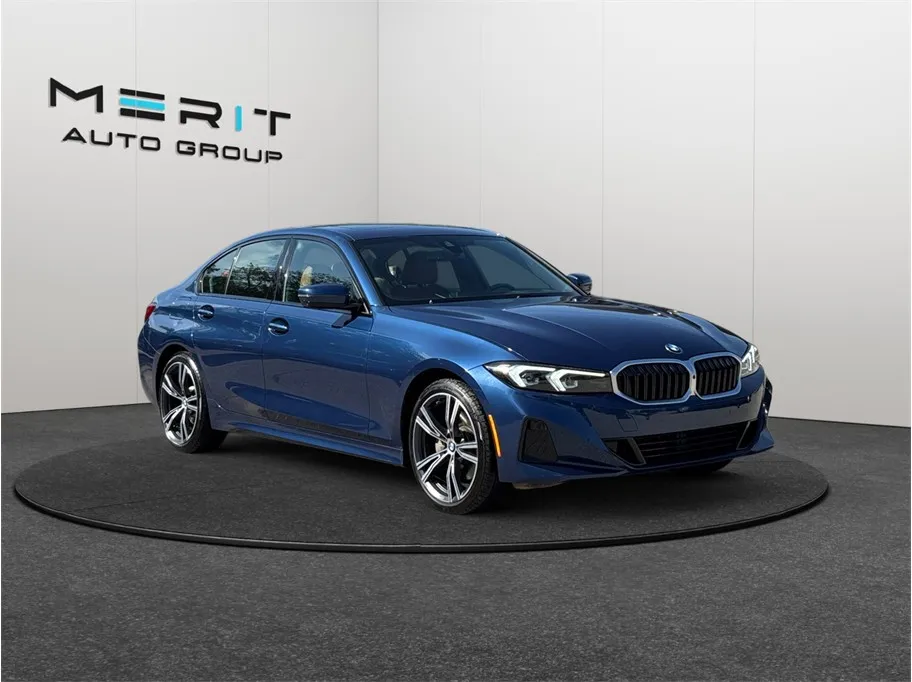 Blue 2023 BMW 3 Series 330i Sedan 4D for sale in Jacksonville, FL