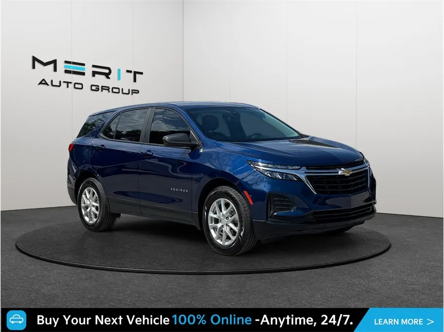 Blue 2023 Chevrolet Equinox LS Sport Utility 4D for sale in Jacksonville, FL