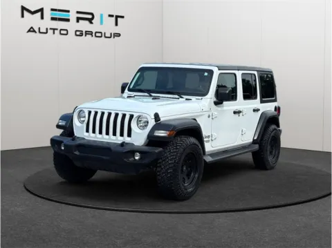 More photos of 2018 Jeep Wrangler Unlimited All New Sport S Sport Utility 4D at Merit Auto Group Lem Turner, FL