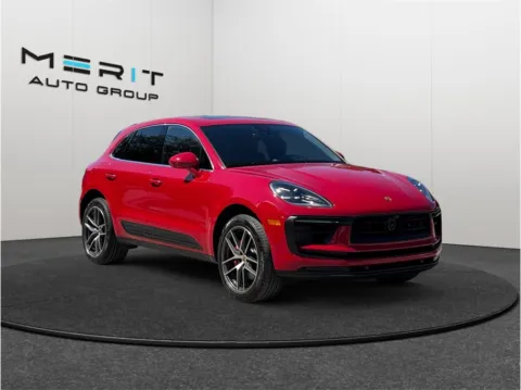 Red 2023 Porsche Macan S Sport Utility 4D for sale in Jacksonville, FL