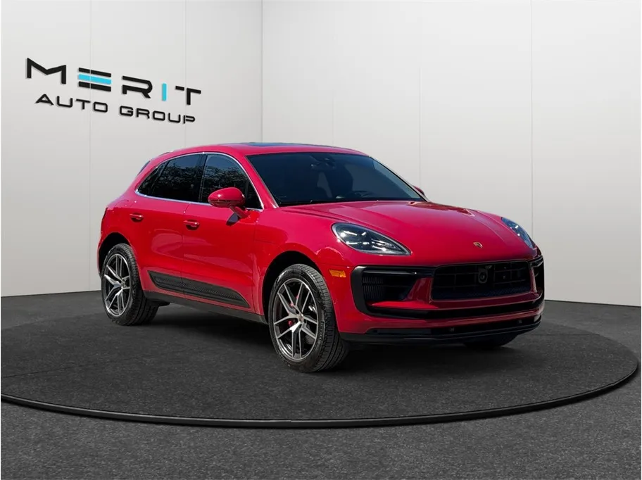 Red 2023 Porsche Macan S Sport Utility 4D for sale in Jacksonville, FL