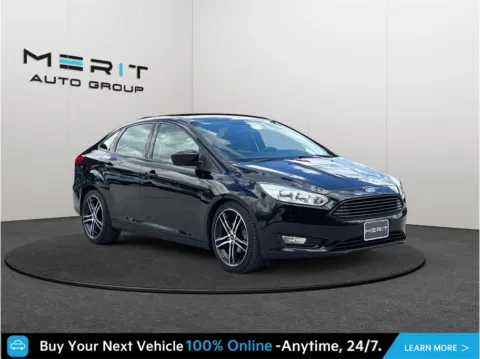 Black 2018 Ford Focus SE Sedan 4D for sale in Jacksonville, FL