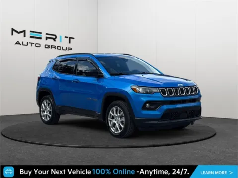 Blue 2024 Jeep Compass Latitude Lux Sport Utility 4D for sale in Jacksonville, FL