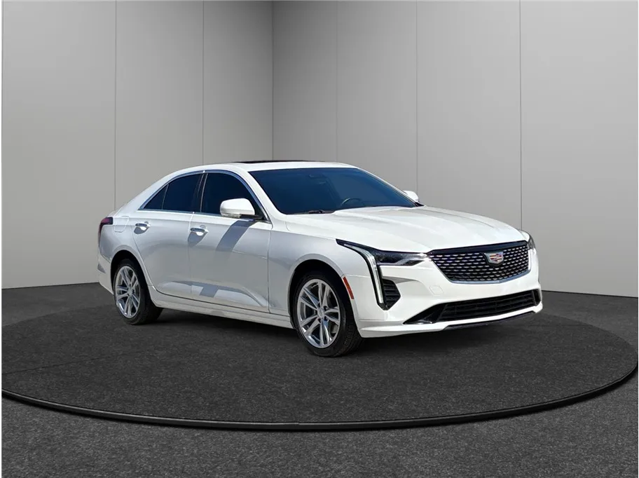 White 2023 Cadillac CT4 Luxury Sedan 4D for sale in Jacksonville, FL