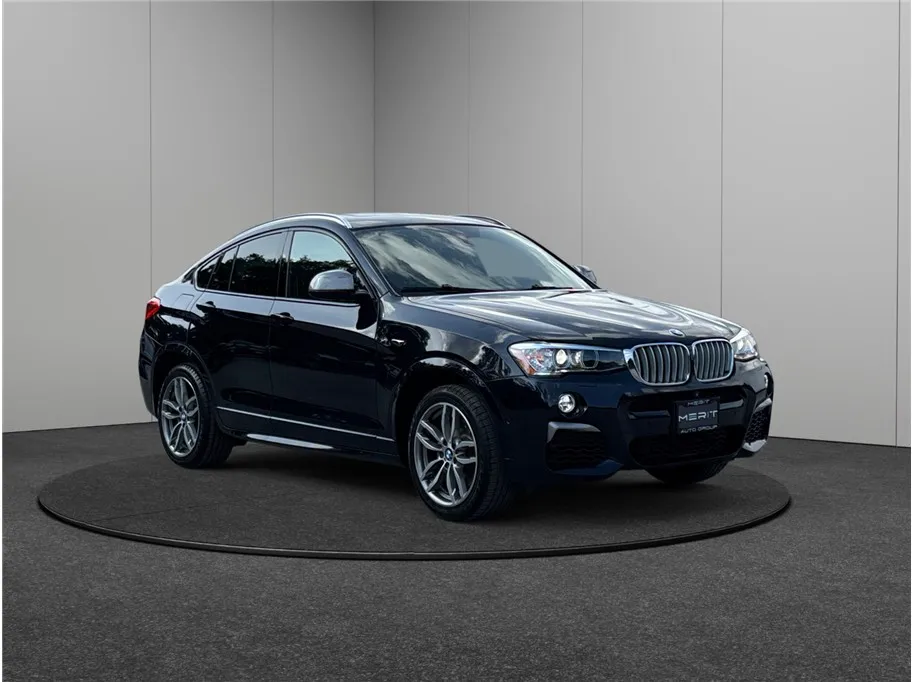 Black 2017 BMW X4 M40i Sport Utility 4D for sale in Jacksonville, FL