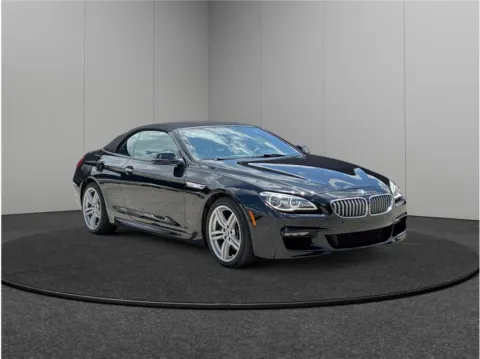 Black 2017 BMW 6 Series 650i xDrive Convertible 2D for sale in Jacksonville, FL