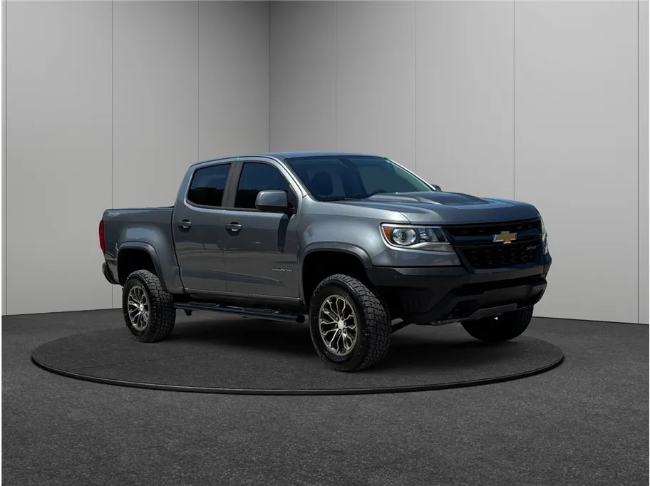 Silver 2018 Chevrolet Colorado Crew Cab ZR2 Pickup 4D 5 ft for sale in Jacksonville, FL