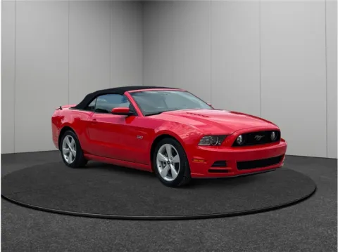 Red 2013 Ford Mustang GT Premium Convertible 2D for sale in Jacksonville, FL
