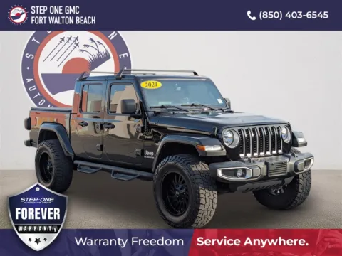 Black 2021 Jeep Gladiator Overland for sale in Fort Walton Beach, FL