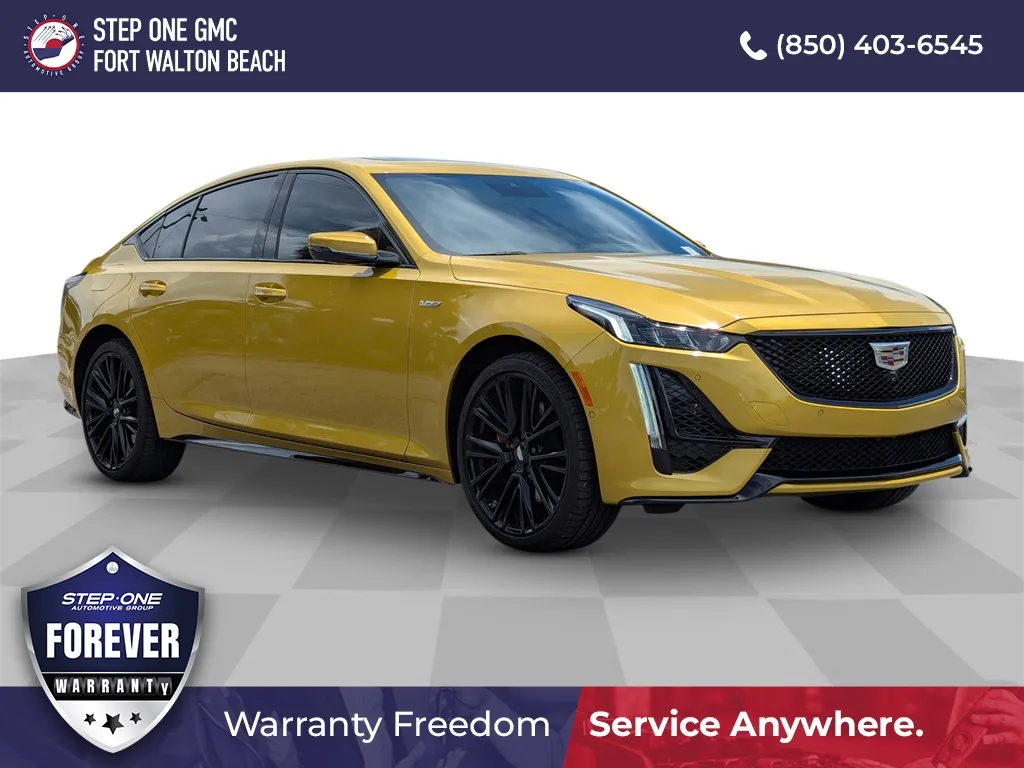 Yellow 2024 Cadillac CT5 V-Series for sale in Fort Walton Beach, FL