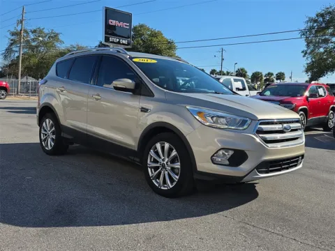 White 2017 Ford Escape Titanium for sale in Fort Walton Beach, FL
