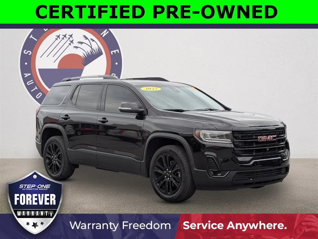 Black 2023 GMC Acadia SLT for sale in Fort Walton Beach, FL