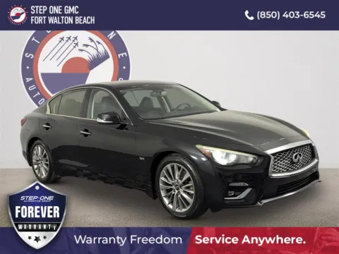 Black 2019 INFINITI Q50 3.0t LUXE for sale in Fort Walton Beach, FL