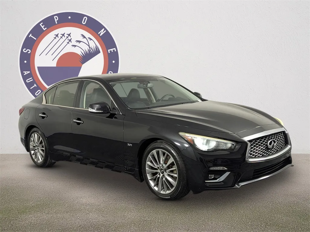 Black 2019 INFINITI Q50 3.0t LUXE for sale in Fort Walton Beach, FL