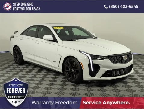 White 2022 Cadillac CT4 V-Series for sale in Fort Walton Beach, FL